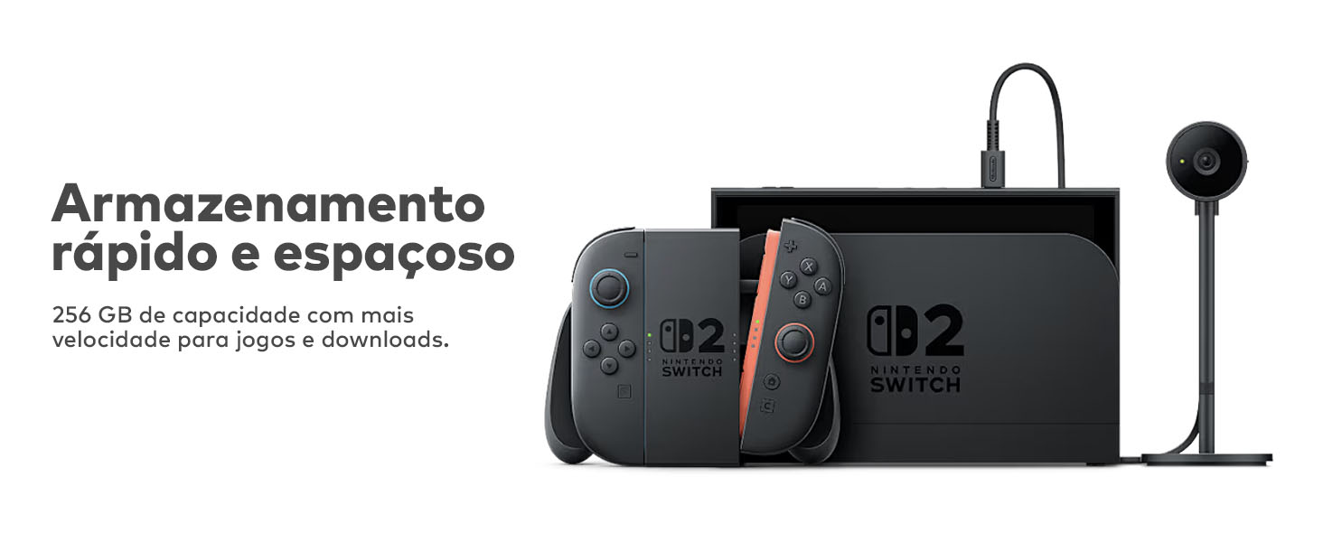 Nintendo Switch™ 2 + Mario Kart™ World, 2 Com Joy-Con, BBESKB63A